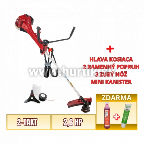 Krovinorez benzínový 151 B / 2,6HP (2 takt)